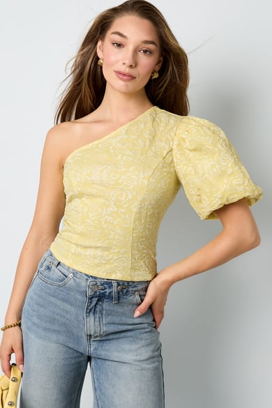 Short sleeve tops Floral print Elegant Spring/Summer h5 Picture6