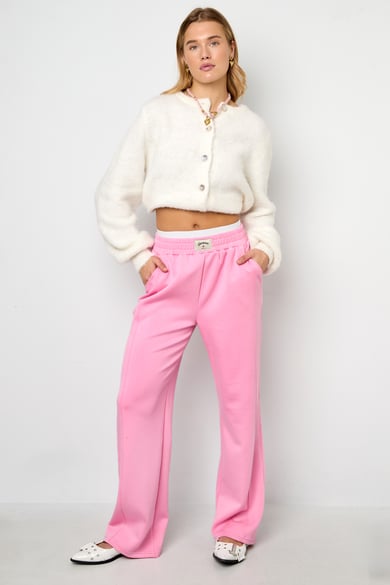 Polyester fiber (polyester) Straight pants Solid color Sporty All Fit  Clothes h5 Picture7