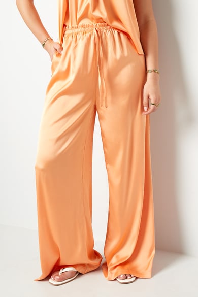 Pantalon Satin Blanc h5 Image2