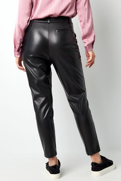 PU-Lederhose - schwarz h5 Bild6