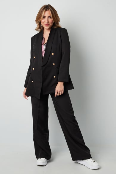 Pantalon plissé - violet h5 Image10