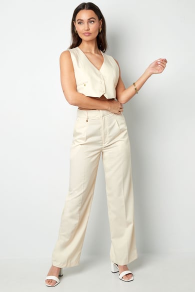 Pantalones plisados - off-white h5 Imagen3