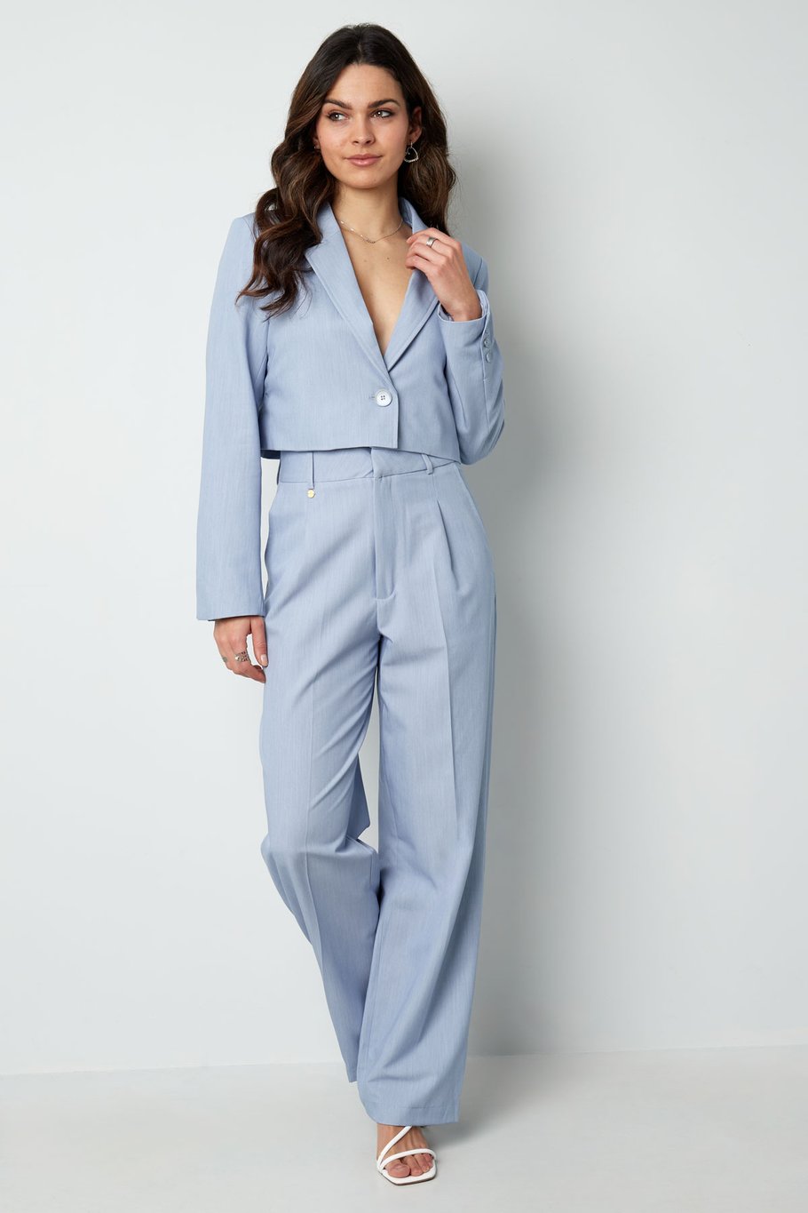 Pantalones plisados - off-white Imagen4