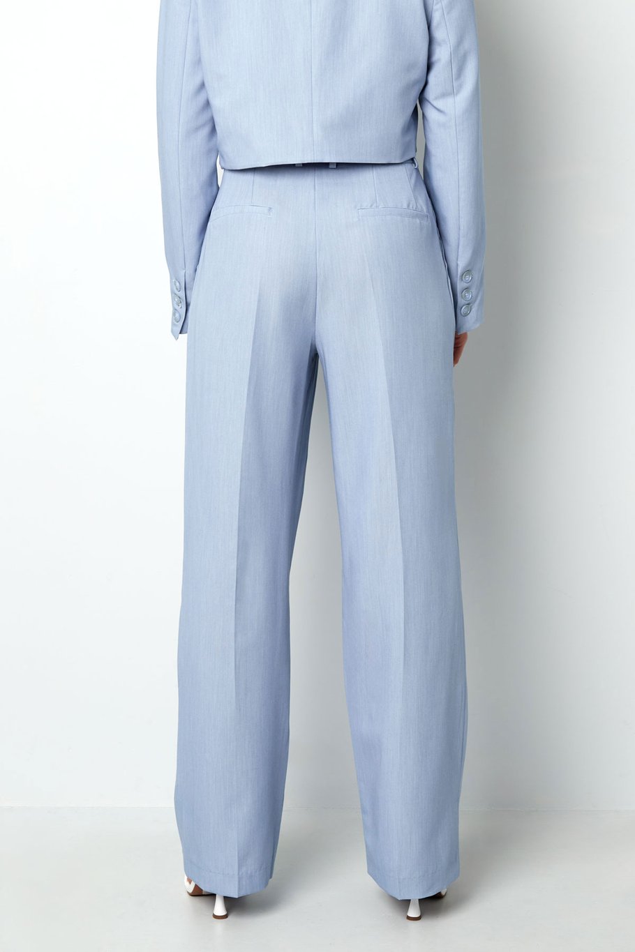 Pantalones plisados - off-white Imagen12