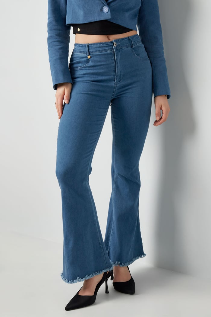 Flared jeans - blue Picture2