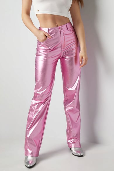 Pantalón metalizado - dorado h5 Imagen2