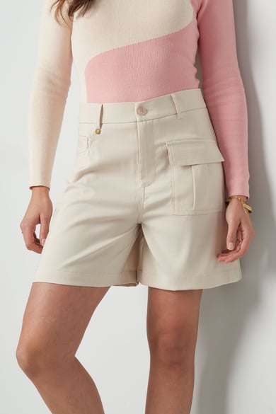 Shorts con bolsillo - off-white  h5 Imagen2