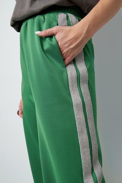 Gestreifte Must-have-Hose - lila L h5 Bild16