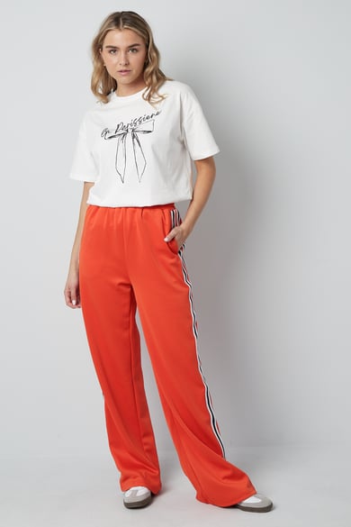 Gestreifte Must-have-Hose - lila L h5 Bild12