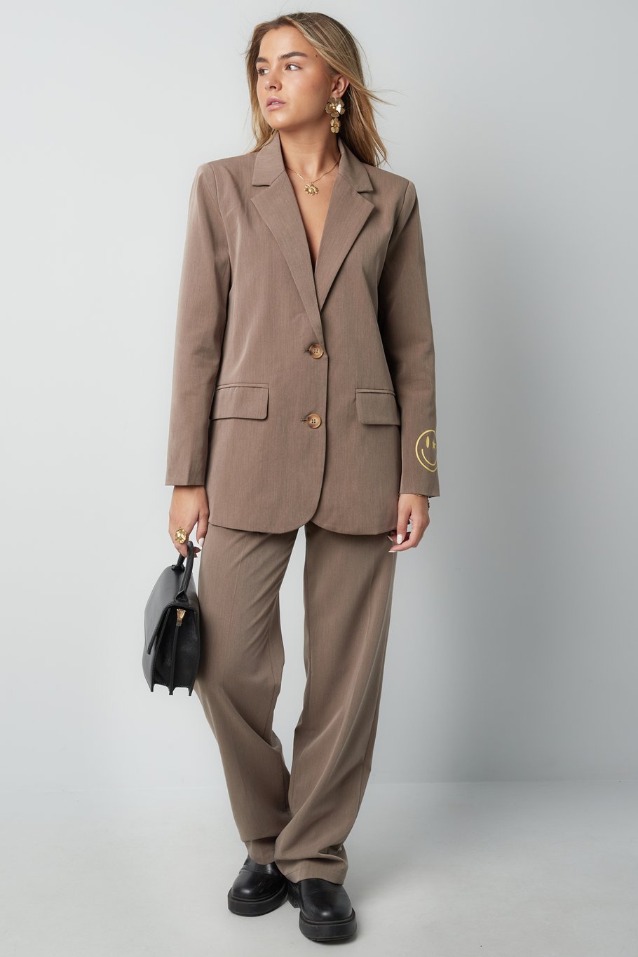 Show Your Smile trousers - grey Picture9