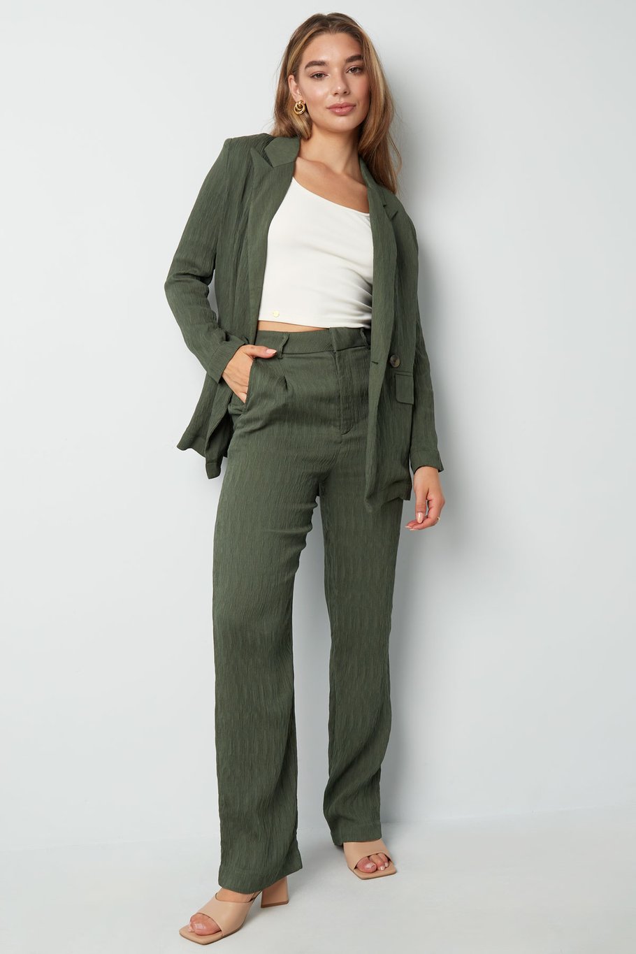 Pantalones elegantes y cómodos - negro Imagen4