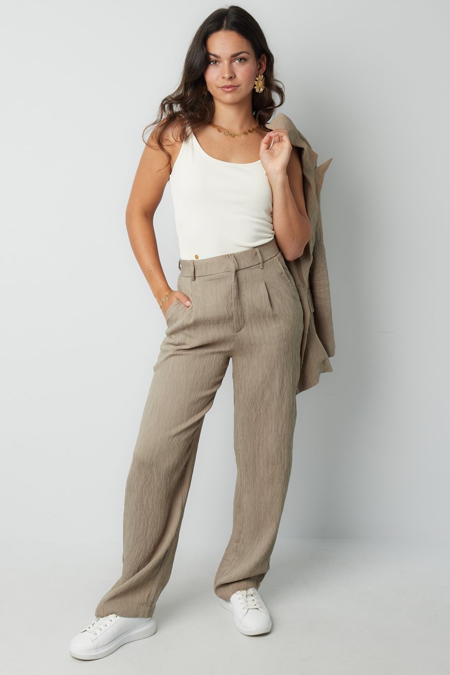 Pantalones elegantes y cómodos - negro Imagen3