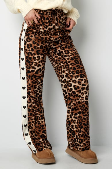 Leopard for life Hose - braun h5 Bild2
