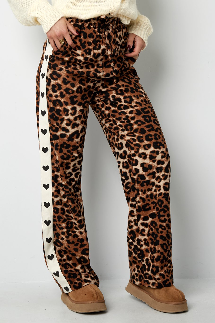 Leopard for life Hose - braun Bild2
