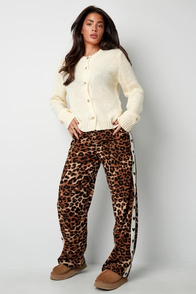 Leopard for life Hose - braun h5 Bild3