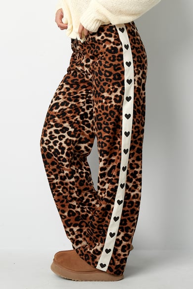 Leopard for life Hose - braun h5 Bild4