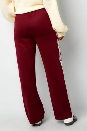 Pants with hearts on the side - red h5 Picture10