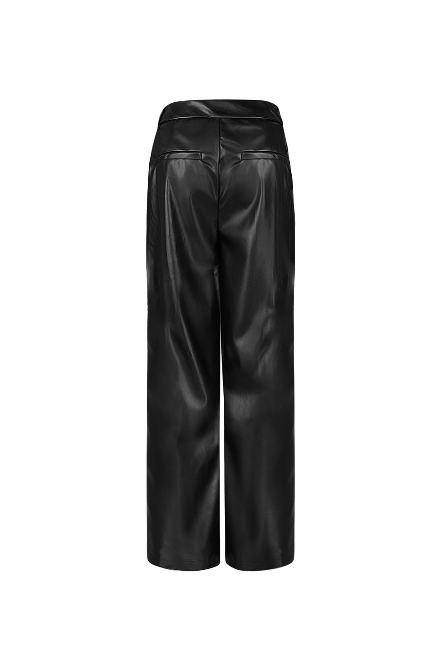 PU broek trendy must - Zwart Afbeelding7