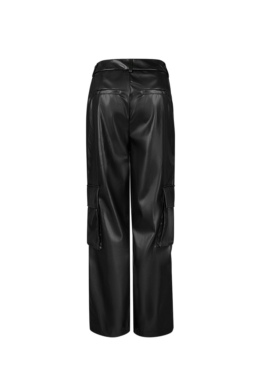 Trendy Cargohose - Schwarz Bild9