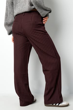 Pinstripe trousers - Grey h5 Picture10