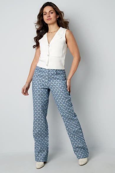 Vivid vibes jeans - Light blue h5 Picture4
