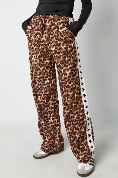 Leopard Print Pants - Brown h5 Picture2
