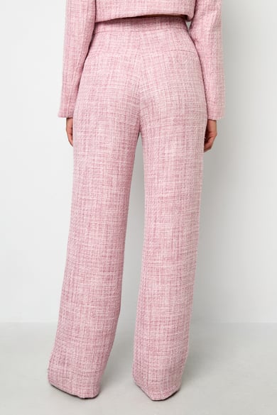 Polyesterfaser (Polyester) Gerade Hose Kariert Elegante Herbst-/Winterkleidung h5 Bild10