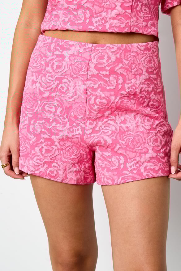 Shorts Floral print Elegant Spring/Summer