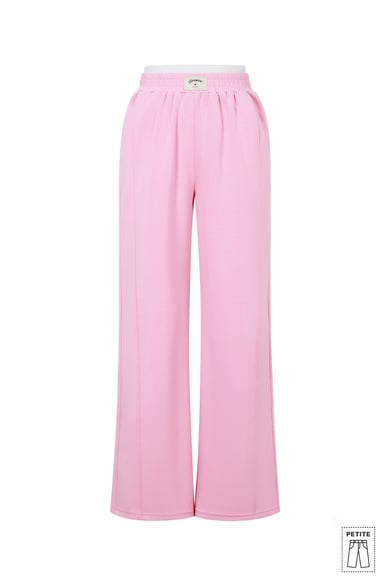 Polyester fiber (polyester) Straight pants Solid color Sporty All Fit  Clothes h5 