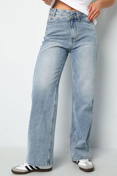 Jeans denim con cerniera h5 Immagine2