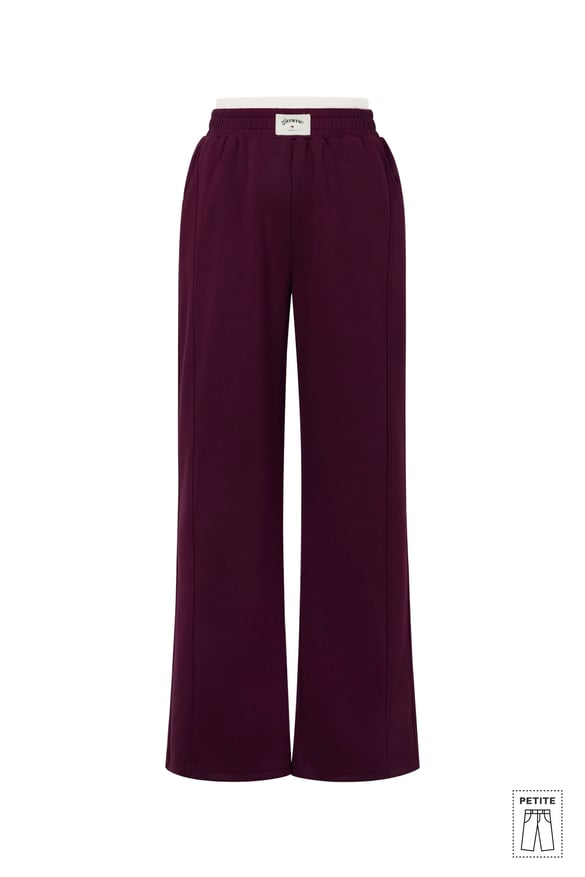 Polyester fiber (polyester) Straight pants Solid color Sporty All Fit  Clothes