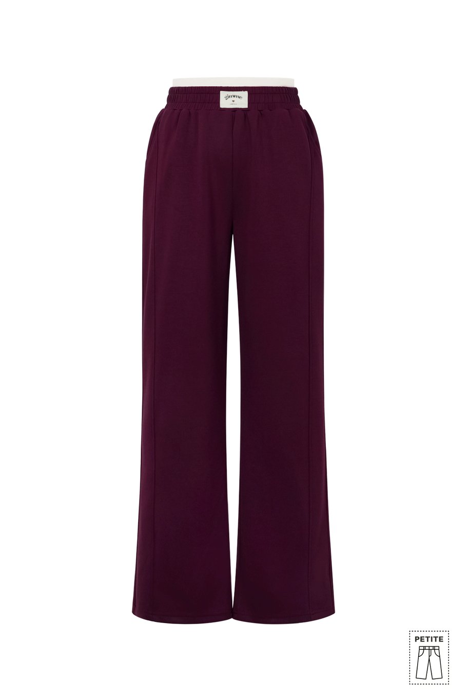 Polyester fiber (polyester) Straight pants Solid color Sporty All Fit Clothes h5Picture4