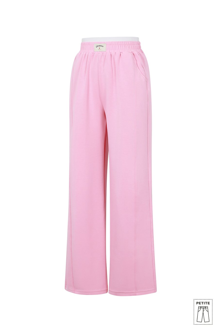 Polyester fiber (polyester) Straight pants Solid color Sporty All Fit  Clothes Picture2