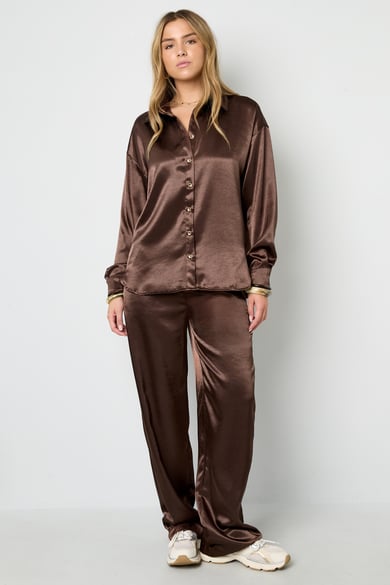 Pantalon aspect soie h5 Image10