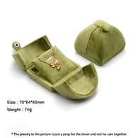 Green/Small earrings box 