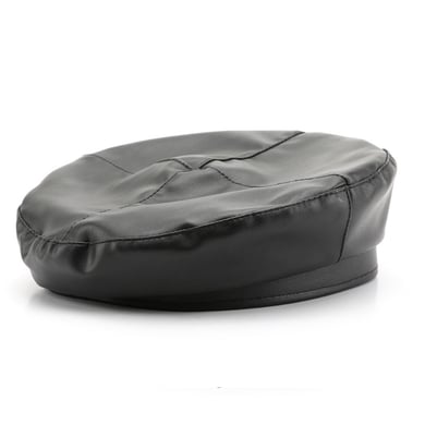 1 Piece Ins Style Solid Color PU Beret h5 Picture6