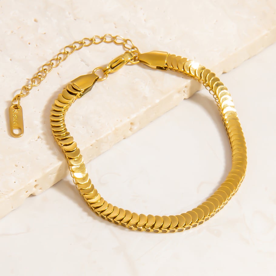 Ins Style Goudkleurige Kettingarmbanden Afbeelding7