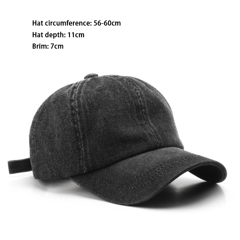 1 Piece Casual Denim Baseball Cap 
