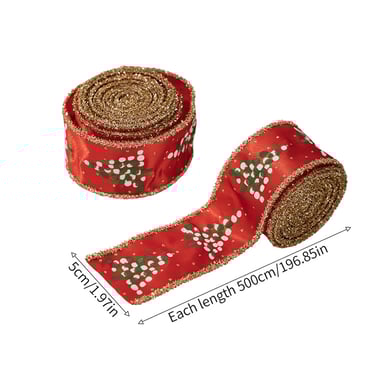 1 Rolle Weihnachtsdekoband h5 Bild4