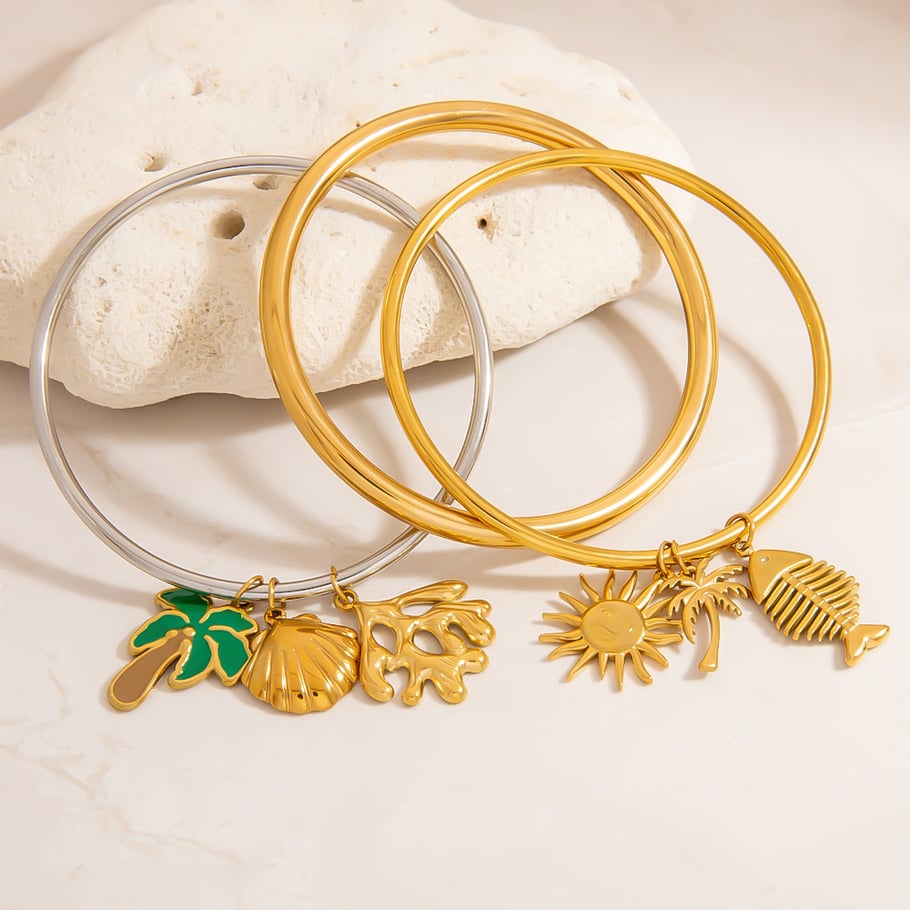 1 Piece Oceanic Bangle Picture3