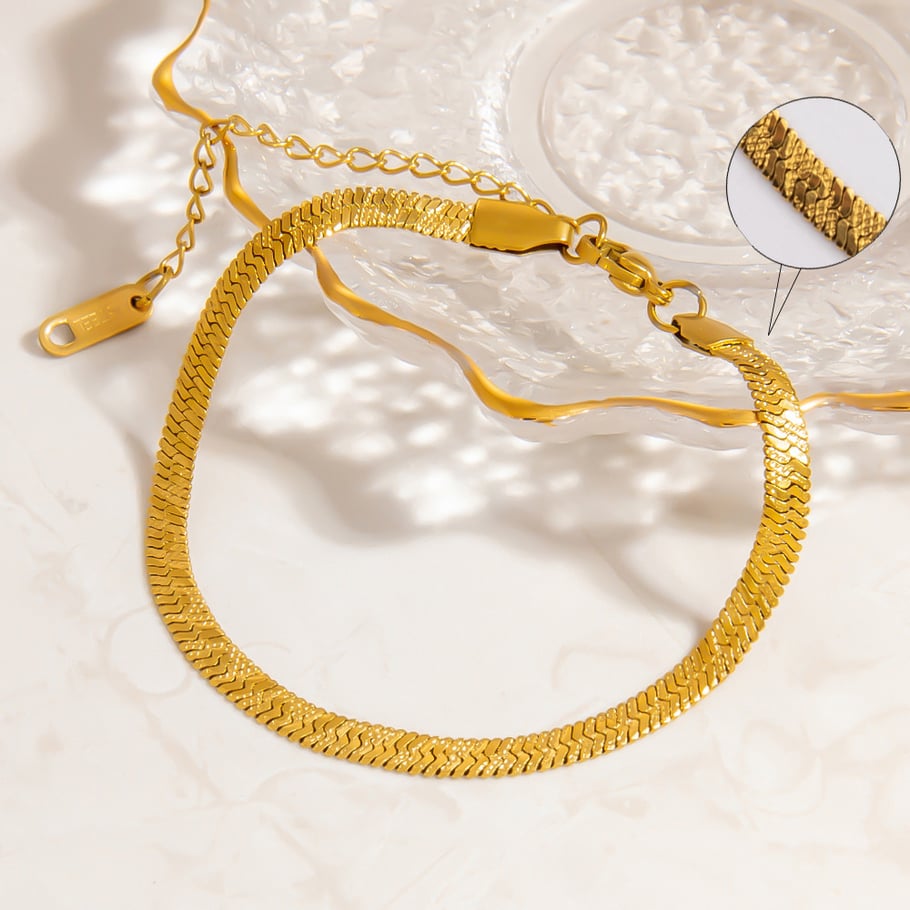 Ins Style Goudkleurige Kettingarmbanden Afbeelding6