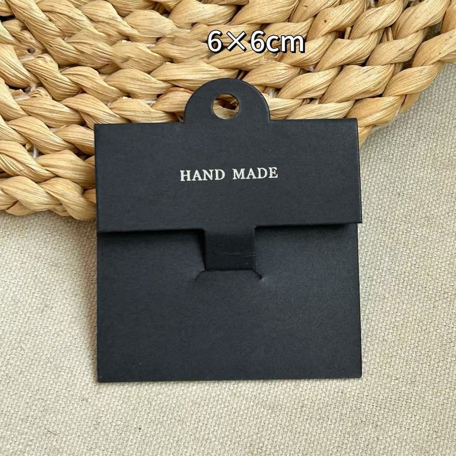 Jewelry Packaging Cards Customized Logo Available 