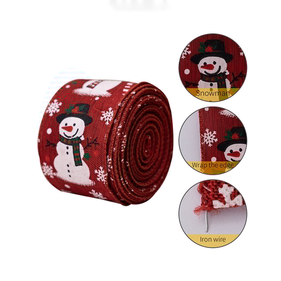 1 Rolle Weihnachtsdekoband Bild5