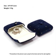 royal blue/Brooch box Resim8