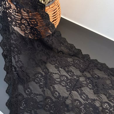 1 Stück Romantisches Bandana mit Blumenspitze h5 Bild6