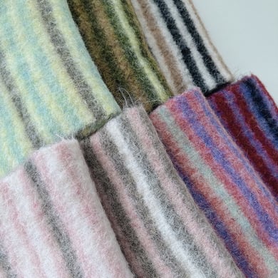 1 Piece Strip Rayon & Wool Winter Scarf h5 Picture3