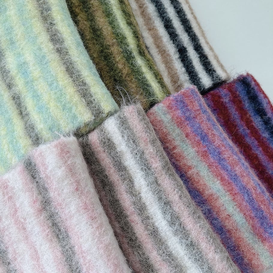 1 Piece Strip Rayon & Wool Winter Scarf h5Picture3
