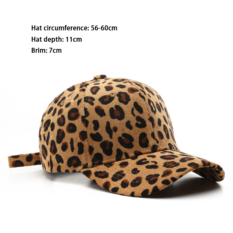 1 Piece Leopard Print Baseball Cap 