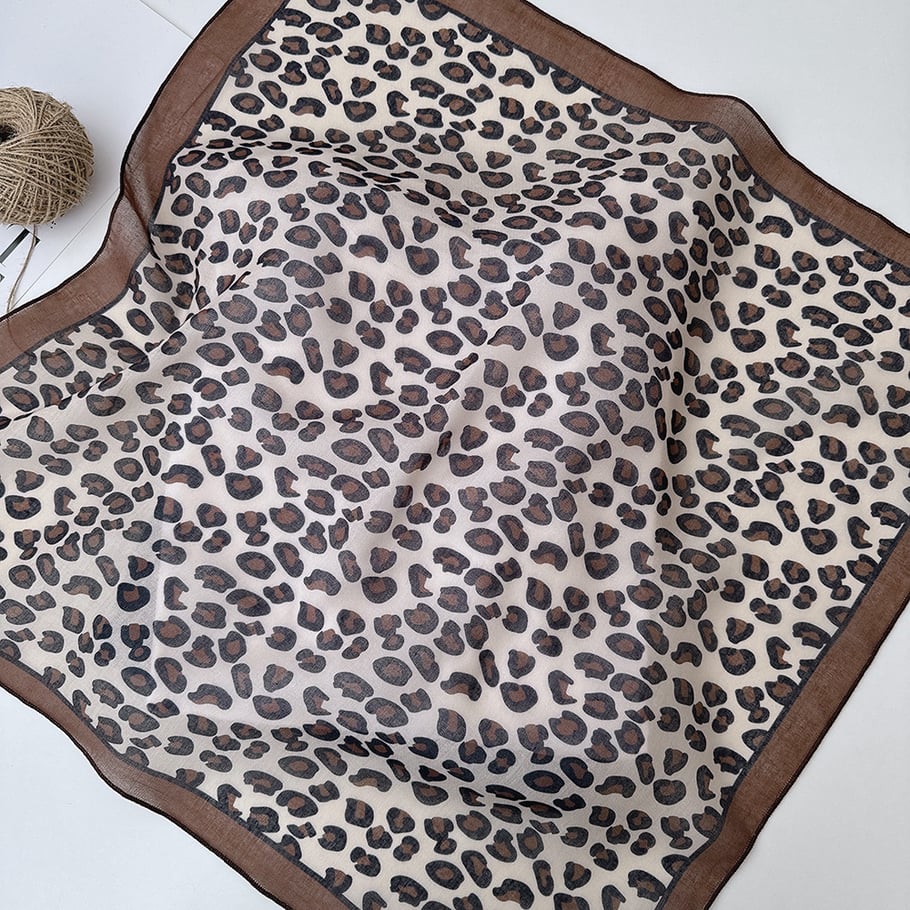 Bandana à motif léopard rétro 1 pièce Image2