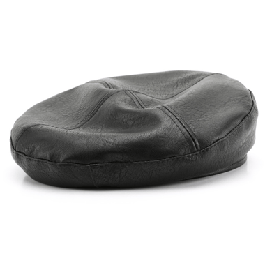 1 Piece Ins Style Solid Color PU Beret h5 Picture6